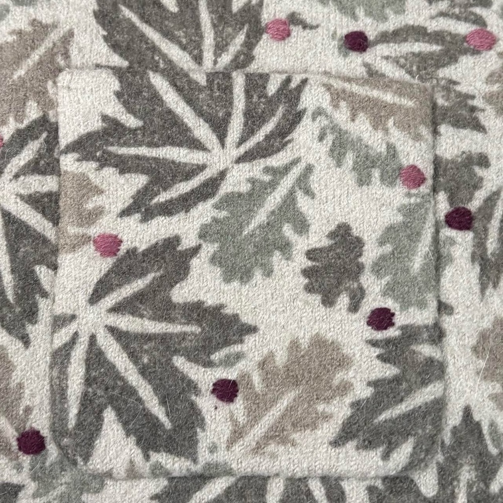 Vintage Woolrich Maple Leaf Print Nordic Clasps Wool Vest - Picture 3 of 8